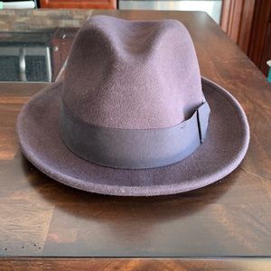 Brown Wool Fedora - Hats in the Belfry